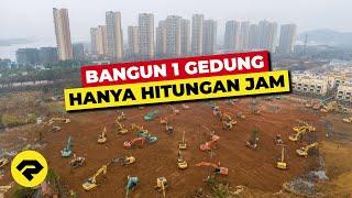 SUPER CEPAT!! BEGINI CARA CHINA BANGUN GEDUNG 10 LANTAI HANYA DALAM SEHARI!!  DIBANTU JIN?!