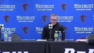 DePaul Men's Basketball vs. Valparaiso Postgame Press Conference