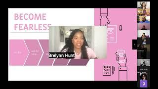 Beauty and Brains workshop with Brelynn Hunt