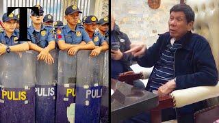 Moment Duterte arrested for thousands of killings in drug war