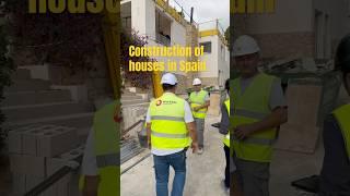 Construction of houses in Spain #spanishhouse #realestate