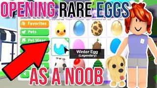 Noob Account Opens EVERY RARE EGG in Adopt Me! 2019-2025