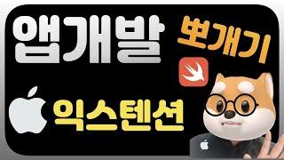 취준생을 위한 아이폰 앱개발 / iOS익스텐션 / 초보개발자 / 앱개발 / 스위프트 / 확장 / 앱만들기 / extension