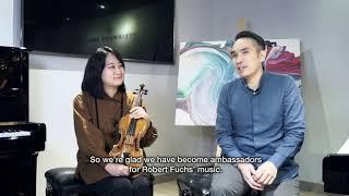 Hyejin Chung and Warren Lee perform Violin Sonatas by Robert Fuchs