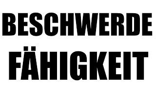 Beschwerdefähigkeit - Verfassungsbeschwerde 2.3