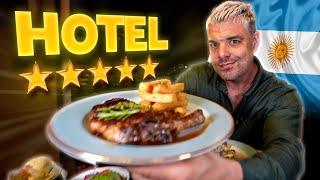 EL HOTEL MÁS LUJOSO de BUENOS AIRES ME INVITA A SU RESTAURANTE (MUY CARO) *COMIDA ARGENTINA GOURMET*