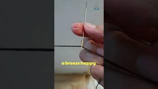 Easy Needle Threading: Master This Timeless Technique! #crafting #diy