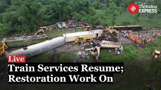 Bengal Train Accident LIVE: Restoration Work On, Train Services Resume | Kanchanjunga Express