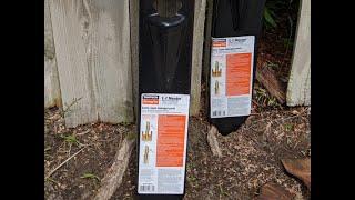 Home repair fence post repair ez mender device by froggy