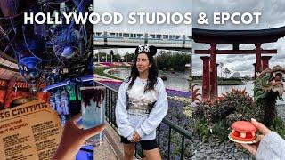 DAY 6 | DISNEY WORLD VLOG! Studios, Oga's Cantina, Runaway Railway, Epcot, Frozen, snacks & more!