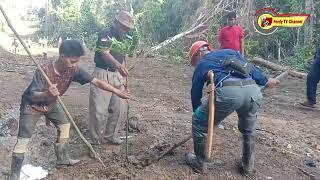 Penanaman atau Rehabilitasi kembali Hutan Kayu Lara Dusun Simoma Desa Temboe Kec  Larompong Selatan