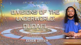 Dudael - Divisions of the Underworld | Live Shabbat Class