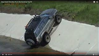 Jeep Grand Cherokee WJ in the trench by Top Đir