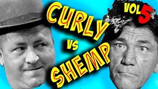 The THREE STOOGES Curly Vs Shemp - Vol 5