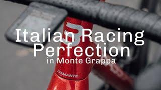 Riding Monte Grappa with new Basso Diamante 2023