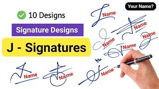  J Signature Style | Signature Style Of My Name | J Signature Design #design