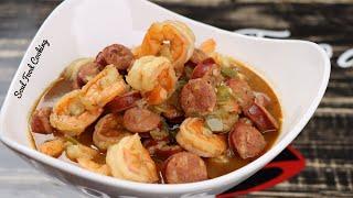 Shrimp and Sausage Gumbo Recipe - How to Make Gumbo