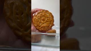 How my first time making traditional mooncakes turned out  #shorts