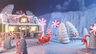 Christmas Candyland Gingerbread House Relaxing Christmas Music