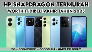 7 HP SNAPDRAGON TERMURAH AKHIR TAHUN 2023 HARGA 1 JUTAAN AJA