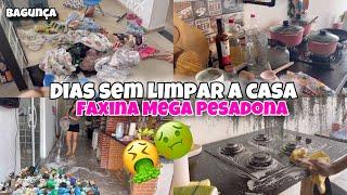 FAXINA COMPLETA NA CASA TODA - 8 horas de Faxina CANSEI  ROTINA DE DONA CASA DECOREI O LAR 