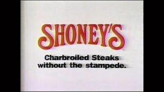 Shoney's Restaurant Commercial (1989)