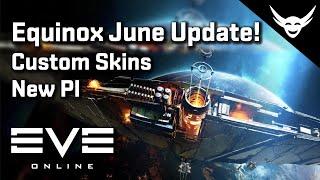 EVE Online - Custom Skins and New PI / Null Structures in Equinox!