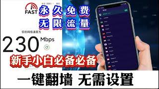 2024最新实测精选11月最强4款终身免费VPN，白嫖党必备！堪比付费的免费VPN，小白科学上网神器！一键直连的免费vpn推荐！永不被封，全球免费VPN，4K毫无压力，无限流量，节点很多，一键翻墙