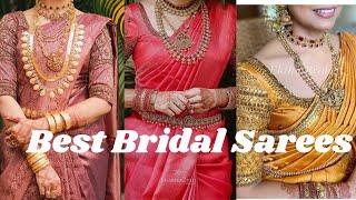 Kerala Hindu bridal sarees 2021Latest wedding Saree collection inspiration for 2021