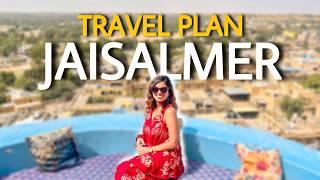 Jaisalmer Travel vlog - 3 Day Plan for Golden city with all details