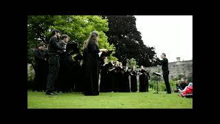Choir of Queen's college Oxford. 'Over the Rainbow'.