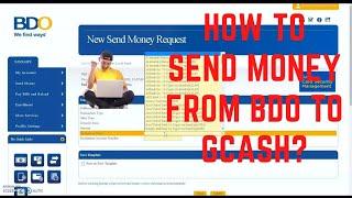 HOW TO TRANSFER MONEY FROM BDO TO GCASH| BDO TO GCASH TRANSFER|HOW MUCH IS THE FEE BDO TO GCASH