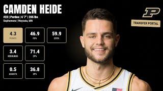 Camden Heide - Purdue - 2024-25 Transfer Portal Highlights