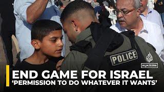 End game for Israel is to have ‘permission to do whatever it wants’