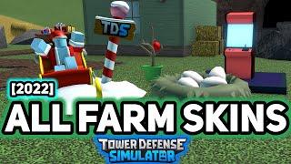 [Easter Update] All Farm Skins - Tower Defense Simulator