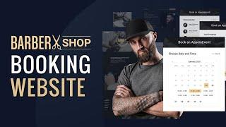 Fully DYNAMIC BOOKING SYSTEM with PAYMENT | Make a BARBER shop booking website using WordPress