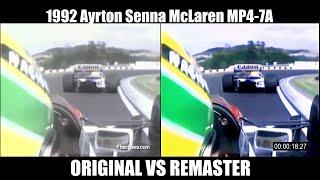 F1 1992 Ayrton Senna "McLaren MP4-7A" Onboard (Hungaroring) [REMASTER]