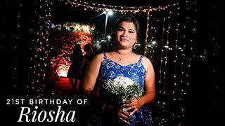 21st Birthday Of Riosha l swedocam l 4k