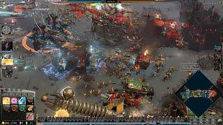 Massive Battle 2 Vs 3 - ELDAR Vs ORKS - Warhammer 40K Dawn Of War 3 #warhammer  #warhammer40k