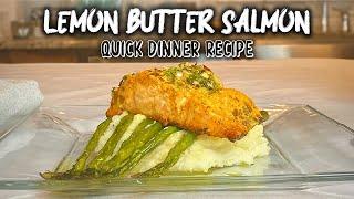 The best baked Lemon Butter Salmon (Easy) Recipe   | *Dinner Night* | That Savage Kitchen
