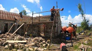 Can we finish the ringbeams? DIY renovation of a ruin