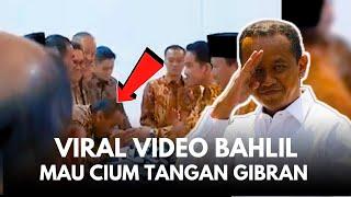 Viral Bahlil Lahadalia Mau Cium Tangan Anak Raja Jawa Jelang Rapat Kabinet