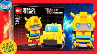 The Ultimate Cute LEGO® Bumblebee! |  40804 4K Speed Build Stop Motion