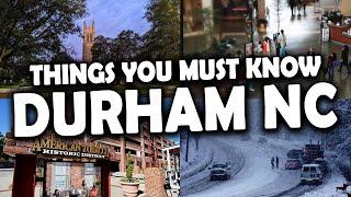 Things You Must Know Before Moving To Durham North Carolina