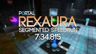 Portal: Rexaura speedrun in 7:34.815