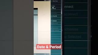 Difference between Date & Period ! #short #shorts #shortfeed #tally #tallyprime #tallyerp9