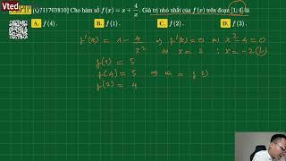Chữa Đề thi thử THPT 2023 môn Toán (lần 2) trường THPT chuyên ĐH Vinh (Nghệ An) - LiveX -  Thầy Nam
