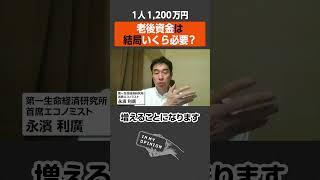 【1人1,200万円】老後資金は結局いくら必要？ #newspicks