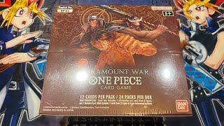 One Piece Card Game TCG Paramount War OP-02 English Ver. Booster Boxes Early Opening