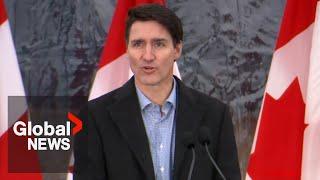 Canada "on track" to triple defence spending by 2030: Trudeau